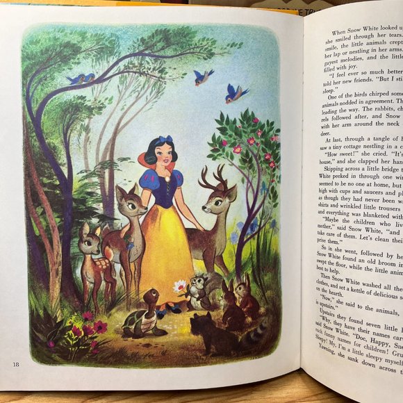 Vintage 1971 The New Walt Disney Treasury 10 Favorite Stories - Picture 8 of 12